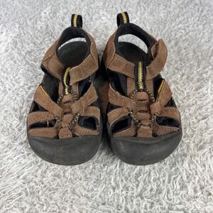 Keen Waterproof Brown Leather Sandals Toddler Shoes Walking Hiking